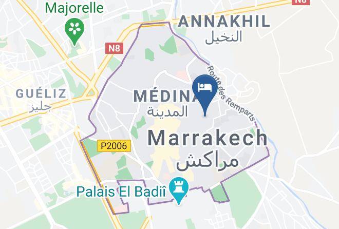 Marrakesh - Riad Dar Othmane Maps