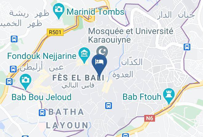 Fez - Riad Dar Pierre Maps