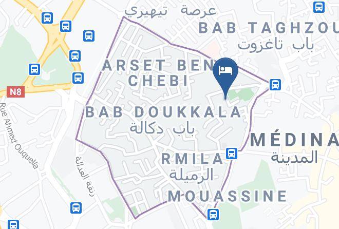 Marrakesh - Riad Dar Saba Maps