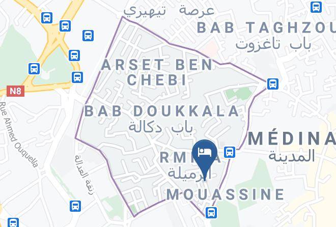 Marrakesh - Riad Dar Sara Maps