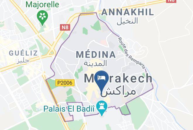 Marrakesh - Riad Dar Sohane Medina Maps
