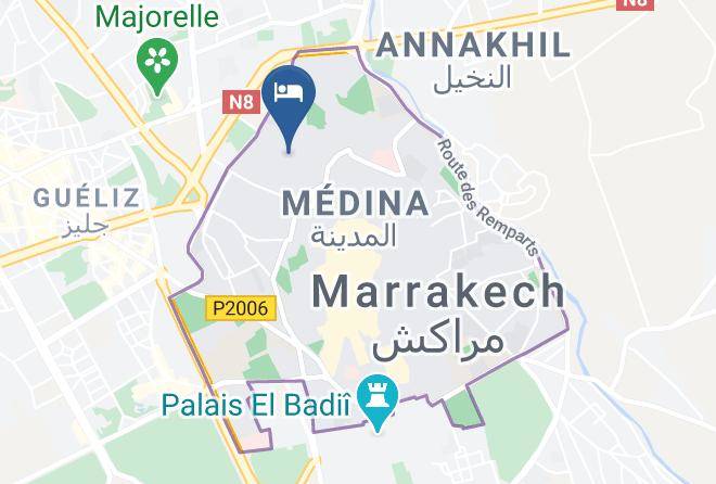 Marrakesh - Riad Agnes & Zohra Maps