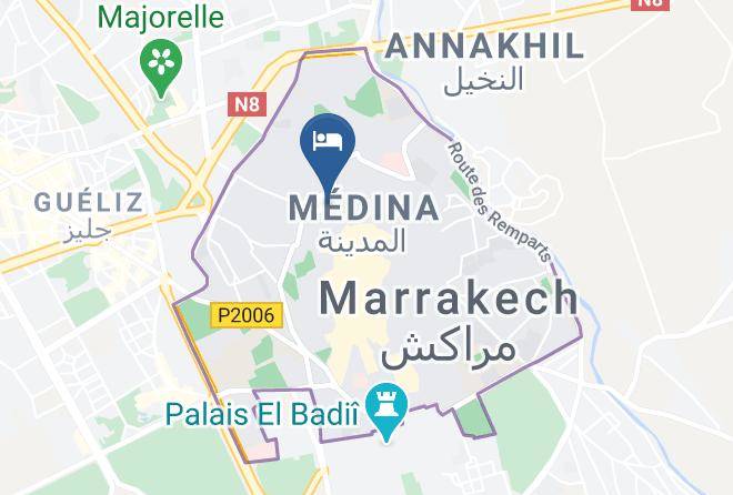 Marrakesh - Riad Dar Taha Maps