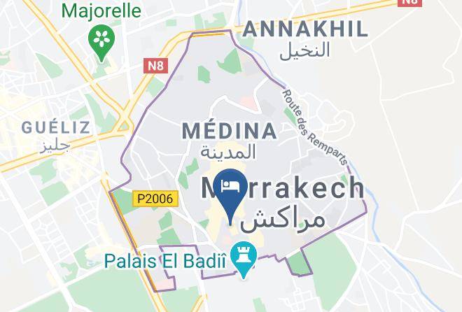 Marrakesh - Riad Dar Tamlil Maps