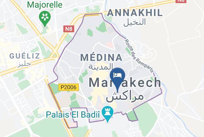 Marrakesh - Riad Dar Thania Maps