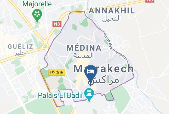 Marrakesh - Riad Dar Wildeve Maps