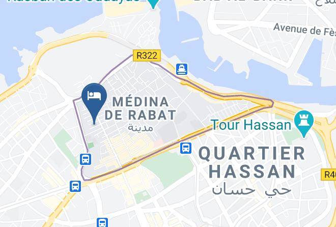 Rabat - Riad Dar Yanis Maps