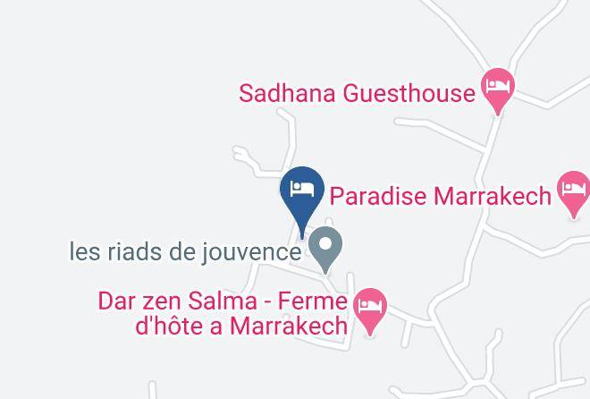 Marrakesh - Riad Dar Zen Salma Maps