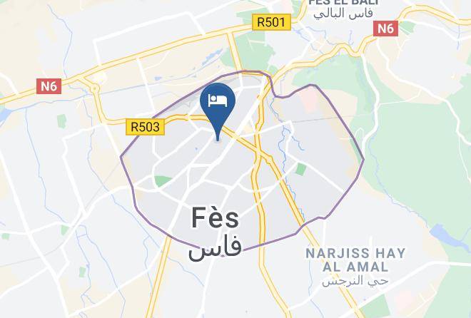 Fez - Riad Dar Ziryab Maps
