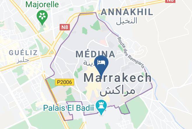 Marrakesh - Riad Des Arts Maps