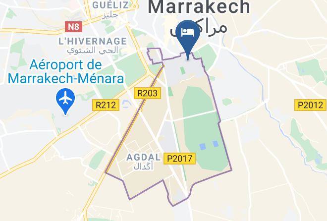 Marrakesh - Riad Des Etoiles Maps