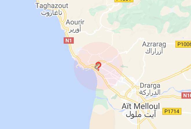 Agadir - Hotel Tamlelt Maps