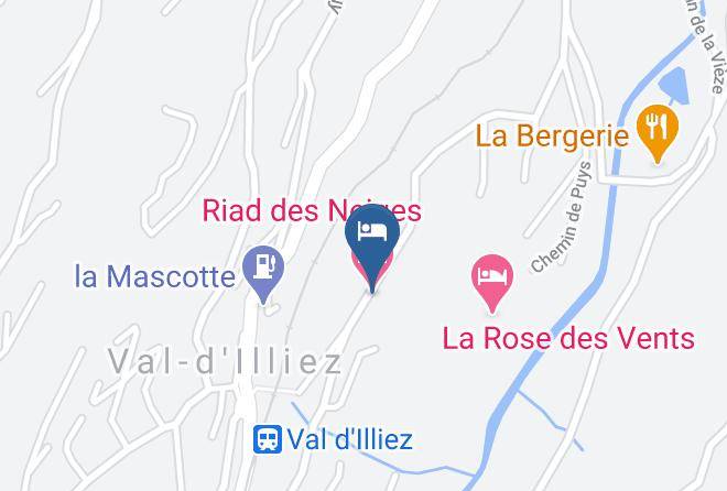 Monthey - Riad Des Neiges Maps