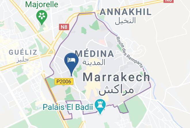 Marrakesh - Riad Dreams Maps