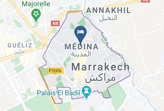 Marrakesh - Riad Du Ciel Maps