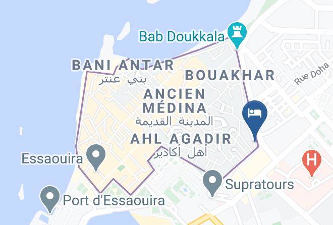 Essaouira - Riad Du Figuier Maps