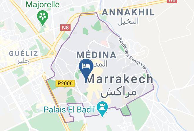 Marrakesh - Riad Du Lion Maps