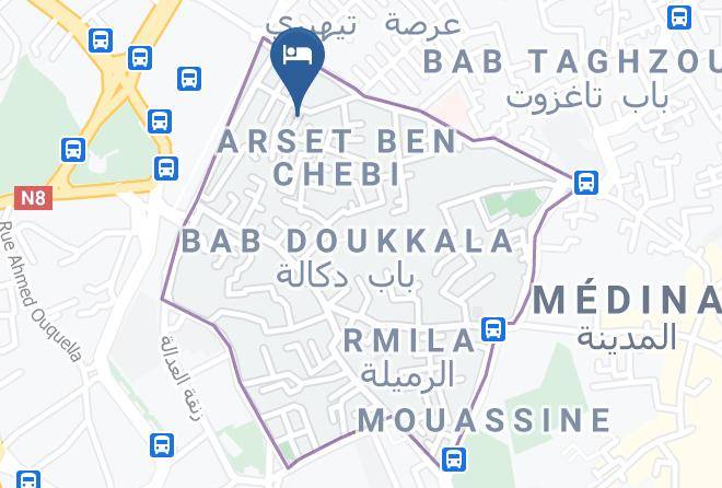 Marrakesh - Riad Du Petit Prince Maps