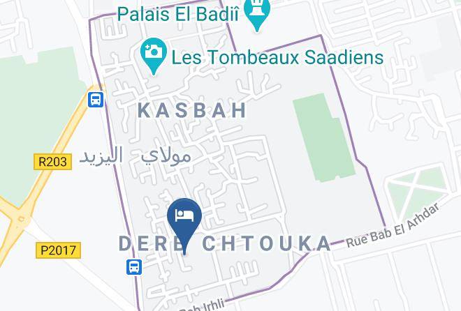 Marrakesh - Riad Dubai Maps