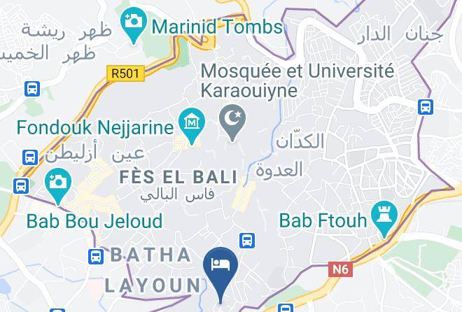 Fez - Riad El Amine Fes Maps