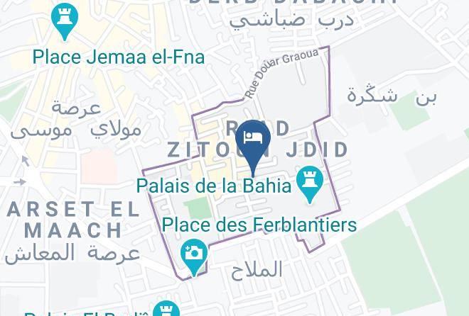 Marrakesh - Riad El Grably Marrakech Maps