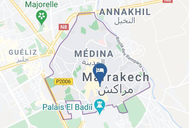 Marrakesh - Riad El Maktoub Maps