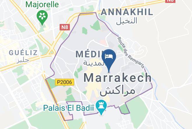 Marrakesh - Riad El Wiam Maps