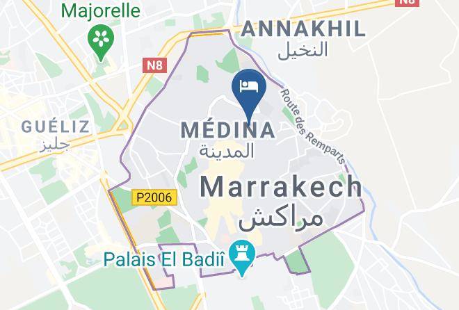 Marrakesh - Riad Elizabeth Maps