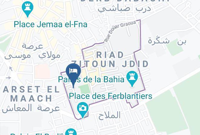 Marrakesh - Riad Ella Maps