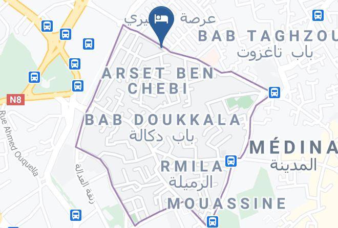 Marrakesh - Riad Elsagaya Maps
