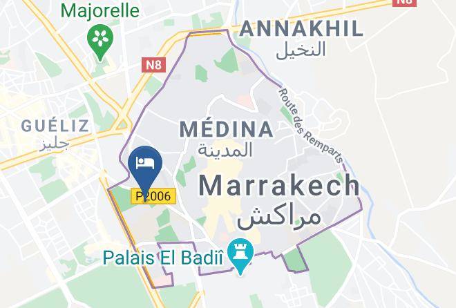 Marrakesh - Riad Elvica Maps