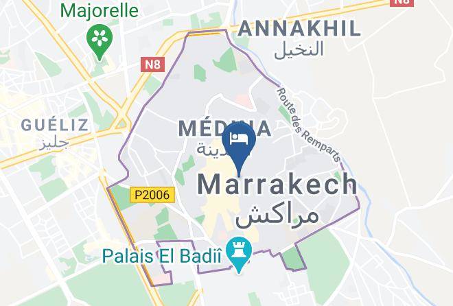 Marrakesh - Riad Enija Maps