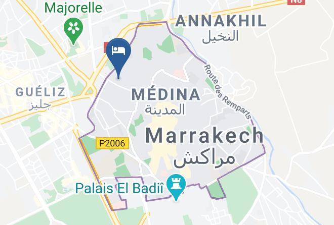 Marrakesh - Riad Espoir Maps