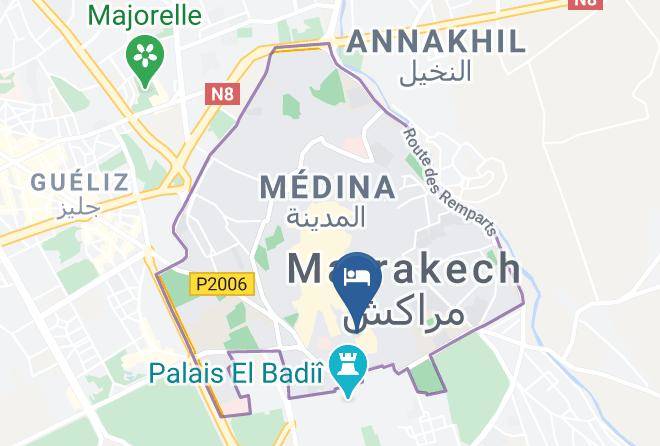 Marrakesh - Riad Etoile Ocre Maps