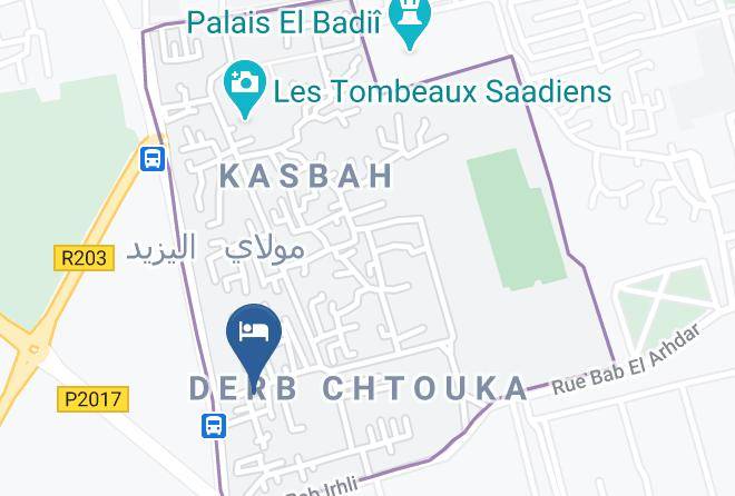 Marrakesh - Riad Ezzerrabi Maps