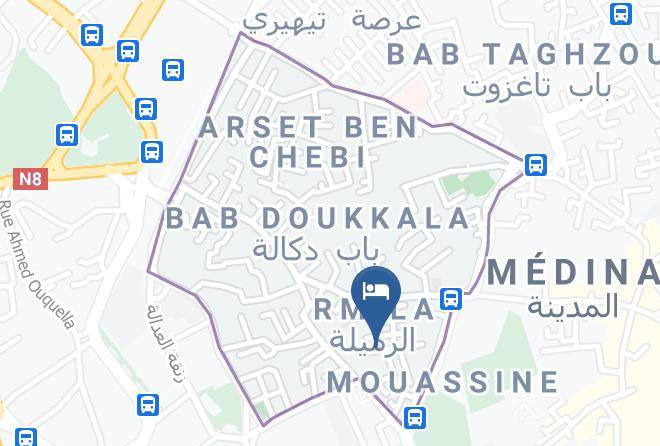 Marrakesh - Riad Fatinat Marrakech Maps
