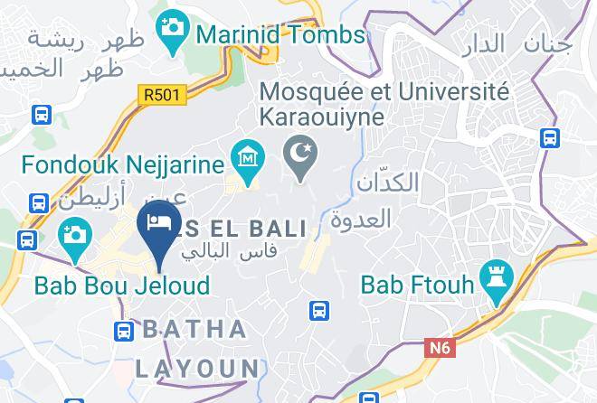 Fez - Riad Yamanda Maps