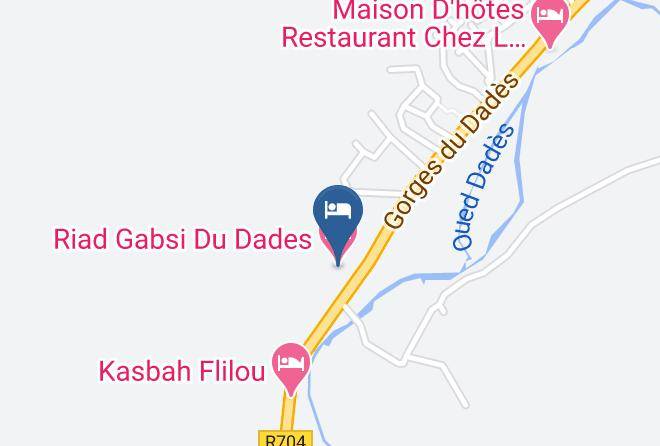 Meknes Tafilalet - Riad Gabsi Du Dades Maps