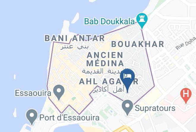 Essaouira - Riad Gnaoua Maps