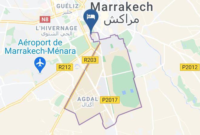 Marrakesh - Riad Goloboy Maps