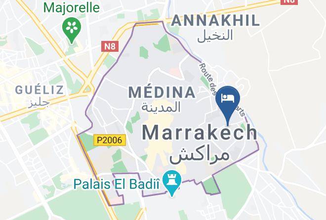 Marrakesh - Riad Hadda Maps
