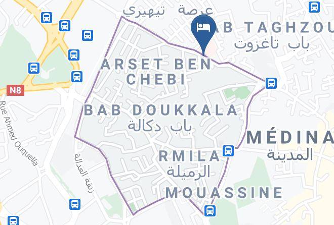 Marrakesh - Riad Haylana Maps