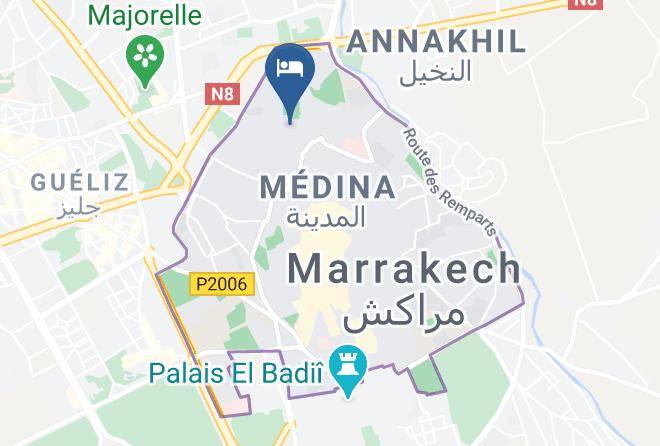 Marrakesh - Riad Hcekarram Maps