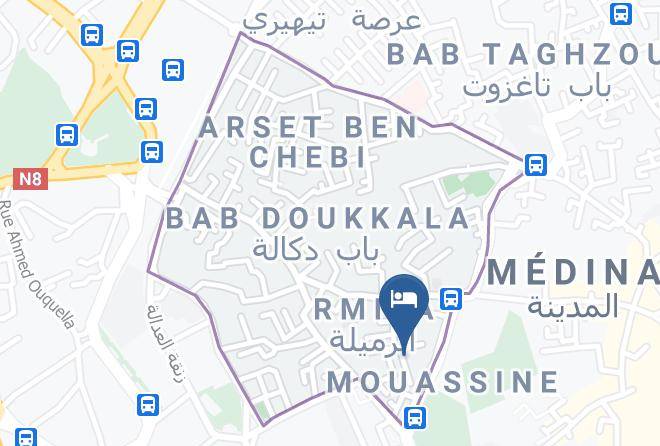 Marrakesh - Riad Helen Maps