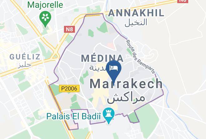 Marrakesh - Riad Simon Maps