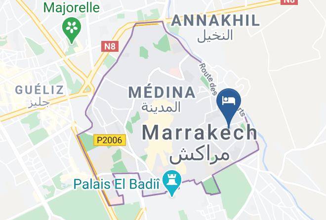 Marrakesh - Riad Honey Maps