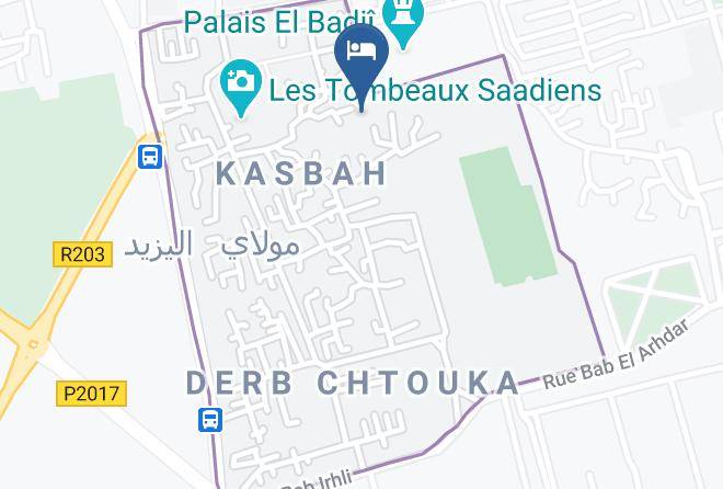 Marrakesh - Riad Hugo Maps
