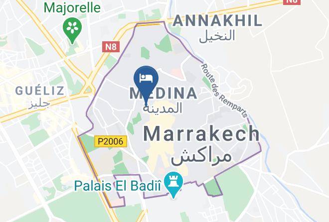 Marrakesh - Riad Idra Maps