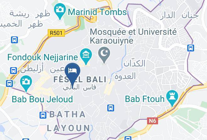 Fez - Riad Idrissy Maps