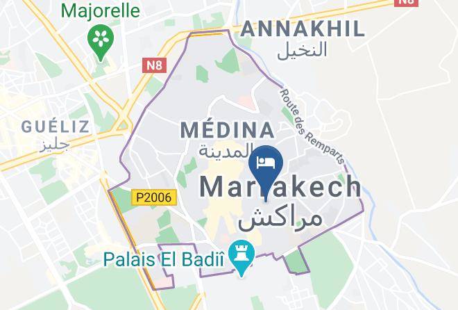 Marrakesh - Riad Ifoulki Maps